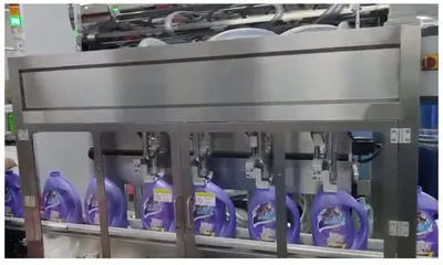 High Quality and High Precision Automatic Four-Head Complete Liquid Production Line Filling Machine