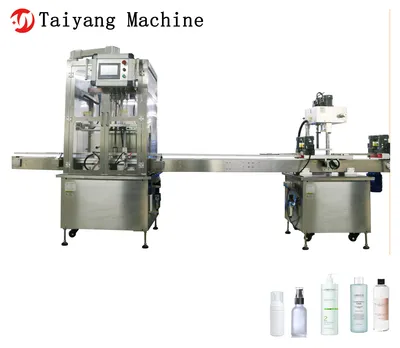 High Range 304 Stainless Steel Corrosion Resistance Six - Head Cosmetic Filling Machine