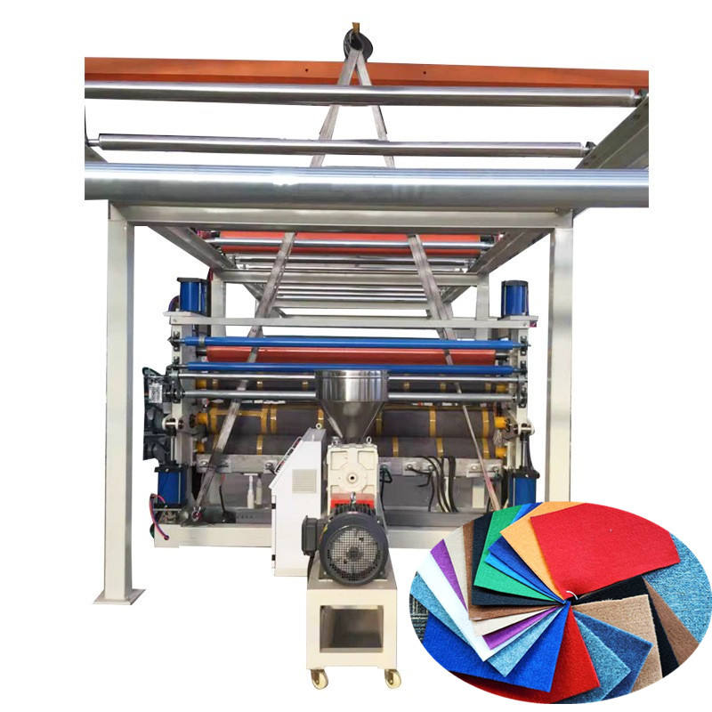 PVC Car Mat  Production Line  Carpet Covering Non-woven Fabric Extruder Equipment